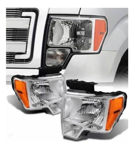 Faros Ford F150 Ford Lobo 2009 2010 2011 2012 2013 2014 Par