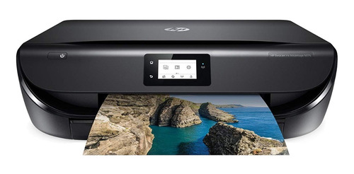 Imagen 1 de 3 de Impresora a color multifunción HP Deskjet Ink Advantage 5075 con wifi negra 110V/220V