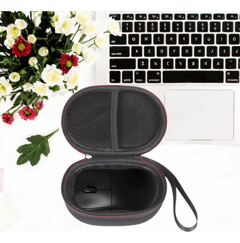 Estojo Rígido Para Mouse, Estojo De Viagem Preto