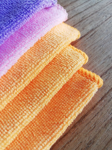 Imagen 4 de 5 de Pack Paño Microfibra X 5 Unidades! 40x35cm