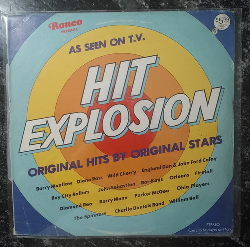 Orleans Diana Ross Barry Manilow Album Hit Explosion Lp Impo