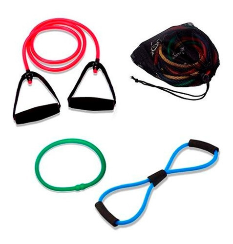 Pack 3 Ligas Banda Elastica - Set Completo Importado Pilates