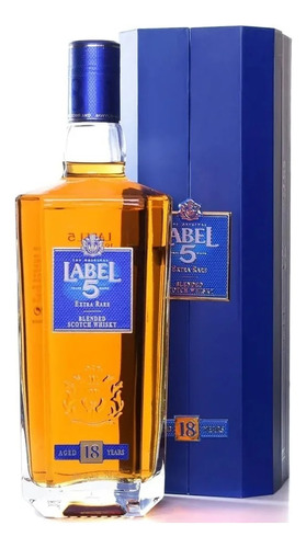 Label 5 Extra Rare 18 Años Blended Scotch 700ml