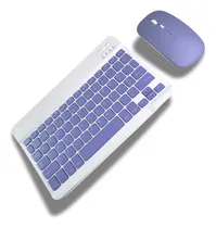 Comprar Teclado E Mouse Bluetooth Wireless Conjunto Coloridos Mouse Lilás Teclado Lilás