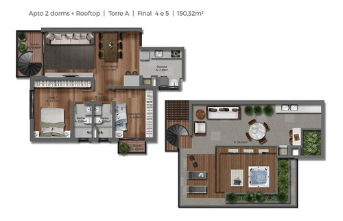 Imagem 27 de 29 de Cobertura Residencial Para Venda, Tristeza, Porto Alegre - Co5388. - Co5388-inc