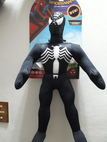 Muñeco Spider Man Negro Venom Marvel