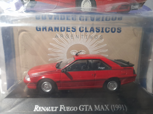 Colección Grandes Clásicos Argentinos Renault Fuego Gta Max