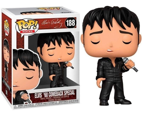 Set Funko Pop- Presley ( Elvis (diamond #188 ), #188, #186 )