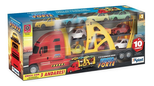 Mini Stork Truck Children's Strong Fleet, Home Play, color rojo, personaje de camión cigüeña