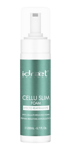 Idraet Cellu Slim Espuma Reafirmante Anticelulitica X200ml