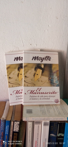 Libro El Manuscrito. Maytte