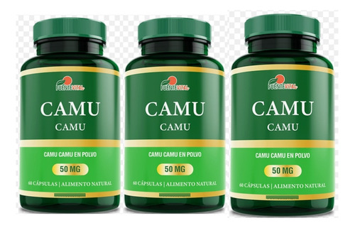 6 Meses Camu Camu 180 Caps Antioxidante Natural Envio Gratis