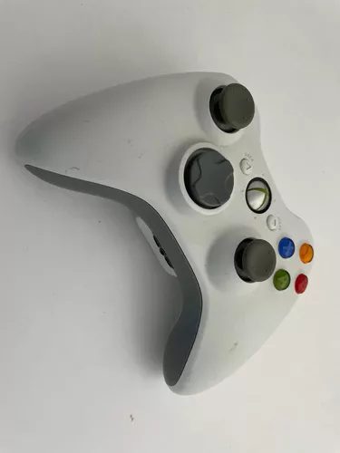 Mando Xbox 360 Inalambrico Con Adaptador De Pc Color Blanco