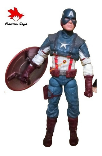 Imagen 1 de 6 de Capitán América Marvel Select Diamond Primer Vengador 