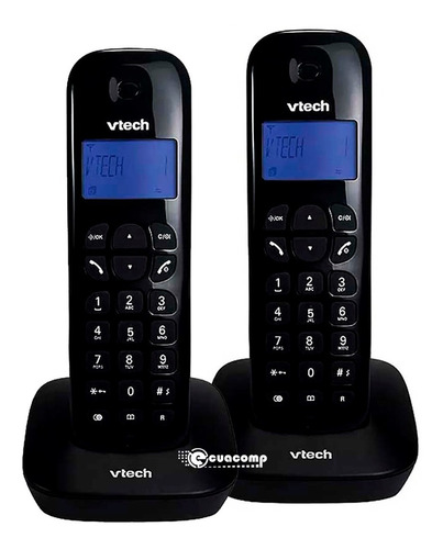 Teléfono Vtech Inalambrico Vt680-2 2x1 Dect 6.0 Call-id