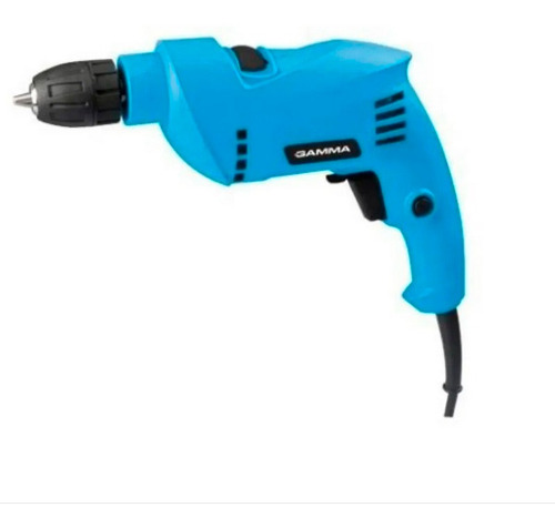 Taladro Percutor 650 W En Kit 10mm Gamma G1905kar Color Celeste Frecuencia 50 Hz