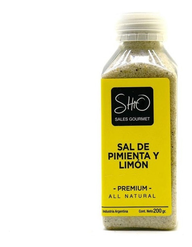 Sal De Pimienta Y Limón Shio Gourmet 175g Vegan Kosher - Dw