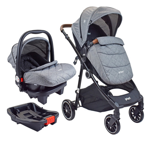 Coche Moises Travel System 4 En 1 Porta Bebé Aria Priori 