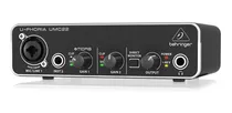 Comprar Interfaz De Audio Usb Behringer Umc22 Grabacion Estudio Prof