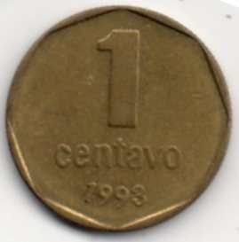 Moneda 1 Centavo Año 1993