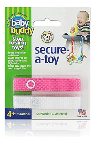 Baby Buddy Secure-a-toy - Correas Juguetes, Mordedor O Chupe