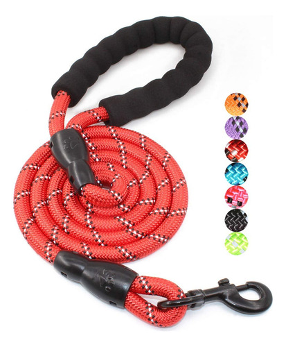 Correa Para Perro, Baapet, Fuerte, 4/5/6 Pies Con Cómoda Asa