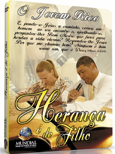 Dvd Lacrado Herança É Do Filho Igreja Mundial Do Poder Deus