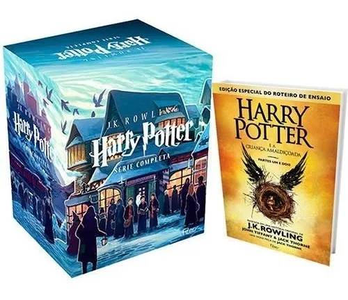 Kit 8 Poster Harry Potter Capas Filmes