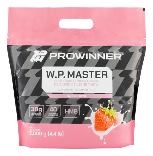Suplemento Wp Master (2 Kg) - Prowinner Sabor Fresa