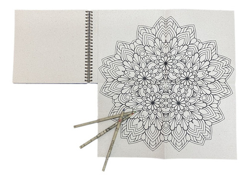 Imagen 8 de 8 de Libro Para Colorear Mandalas Y Dibujos - Fundación Garrahan