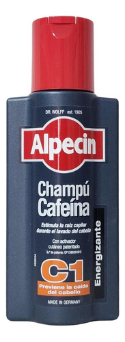Alpecin Shampoo Cafeina C1 Energizante 250 Ml