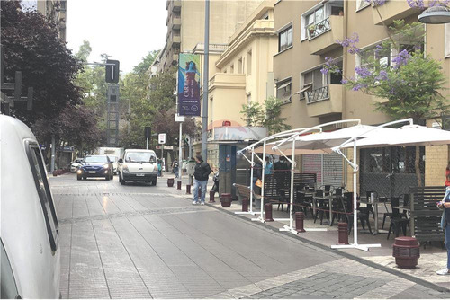 ¡estacionamiento En El Centro De Santiago!