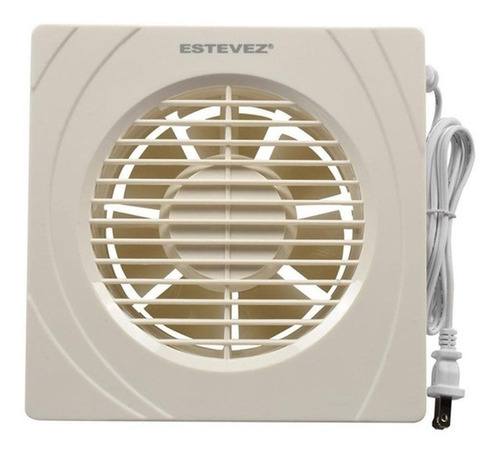 Imagen 2 de 4 de Extractor De Aire Estevez 1106 6 In 25 W Bco