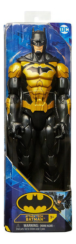 Figura De Acción Dc Comics Attack Tech Batman Articulado 3+