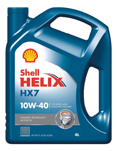 Cambio Aceite Shell Hx7 10w40+ F Aceite + Coloc 4l