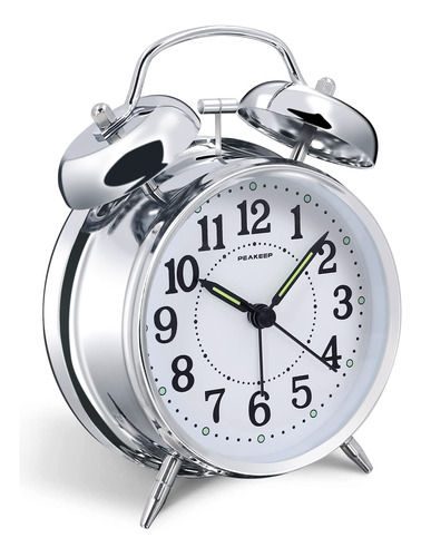 Peakeep - Reloj Despertador (4 In)