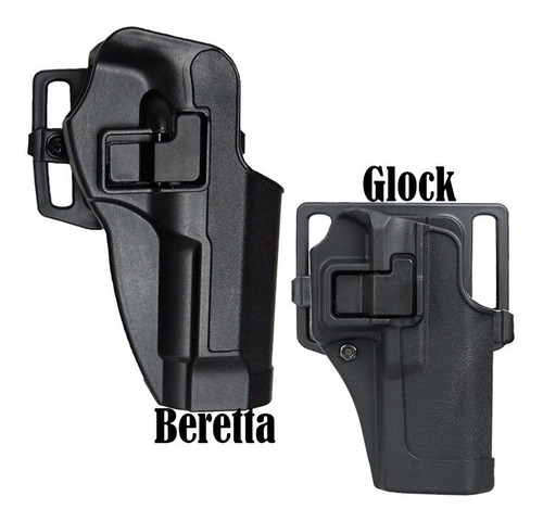 Funda Holster Serpa Para Pistola Arma Glock Beretta C/paleta