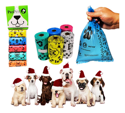 5 Bolsitas Oxo Biodegradables P/desechos De Mascota Pro Pets