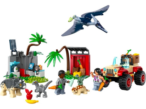 Lego Jurassic World Centro De Rescate De Dinosaurios Bebe 76