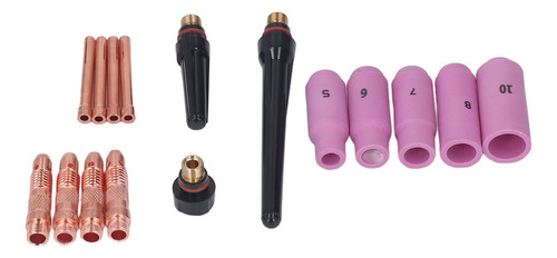 Kit De Accesorios De Soldadura Tig De 16 Piezas De Antorcha