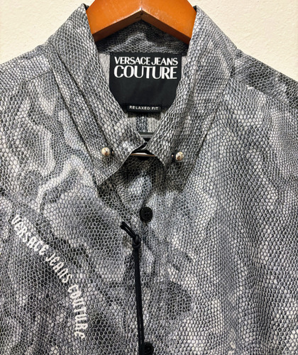 Camisa Animal Print Versace Jeans Couture Con Msi