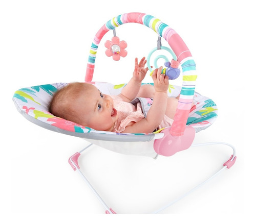 Silla Vibradora Bouncer Flamingo Bright Starts K12228