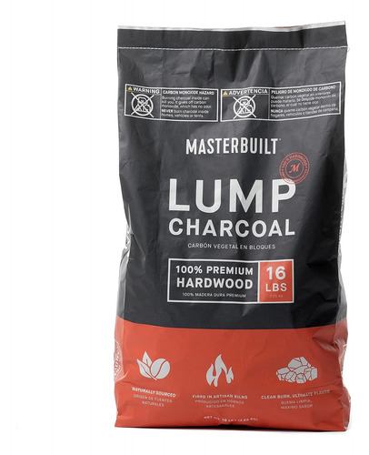 Mb20091621 Lump Charcoal 16 Libra, Negro