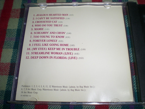 Muddy Waters / Blues Sky Cd Made In Usa (64) (Usado)