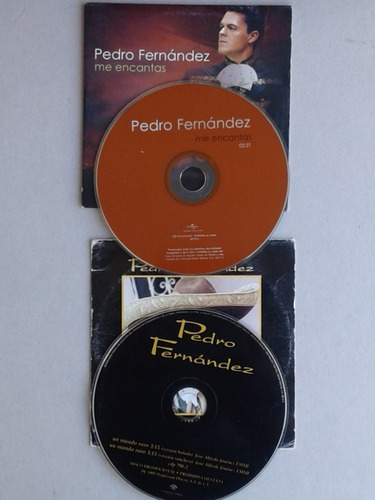 Cd Pedro Fernandez Un Mundo Raro Y Me Encantas / Promocional (Usado)