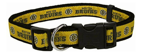 Pets First Nhl Boston Bruins Collar Para Perros Y Gatos,