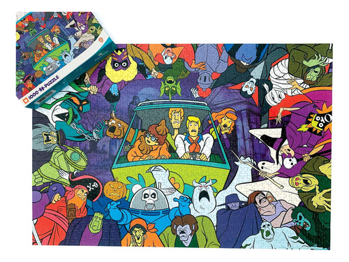 Rompecabezas Paper House Scooby Doo 1000 Piezas