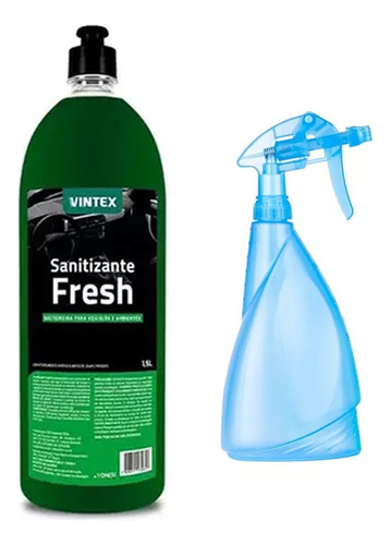 Sanitizante Bactericida Fresh 1,5l Vonixx + Borrifador