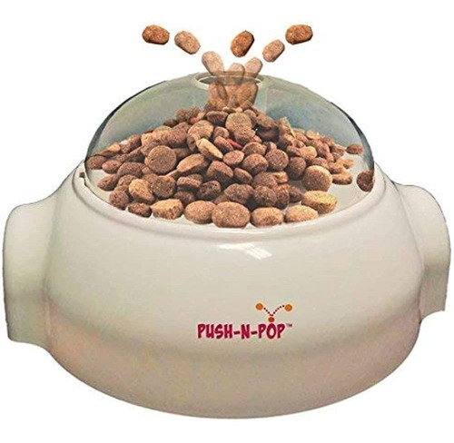 Spot Push N' Pop - Dispensador Interactivo De Comida Para Pe