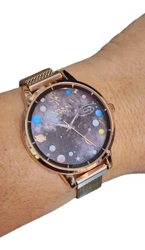 Reloj Knock Out  Mujer Malla Tejida Garantía. Megatime